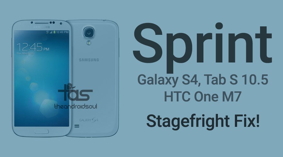 Sprint HTC One, Samsung Galaxy S4 y Galaxy Tab S 10.5 reciben actualización para solucionar vulnerabilidad Stagefright