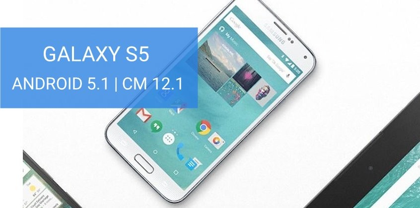 Sprint y Verizon Galaxy S5 también obtienen la actualización de Android 5.1 a través de CM 12.1, todas las variantes "klte" son compatibles