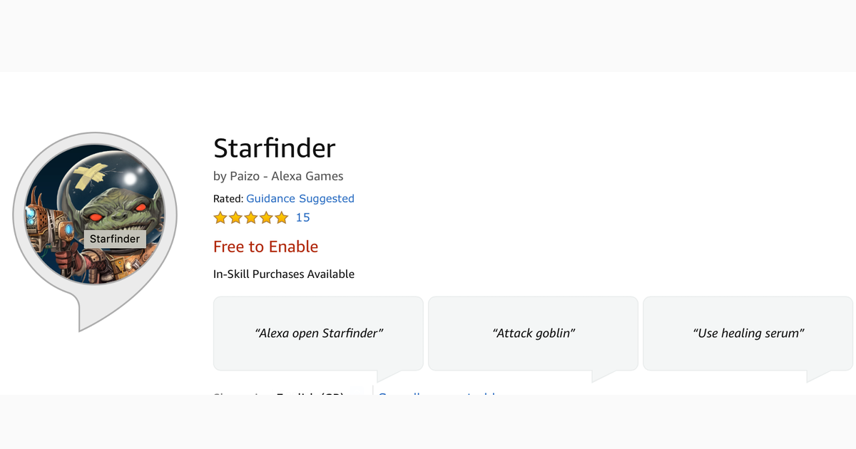 StarFinder ahora disponible a través de Alexa