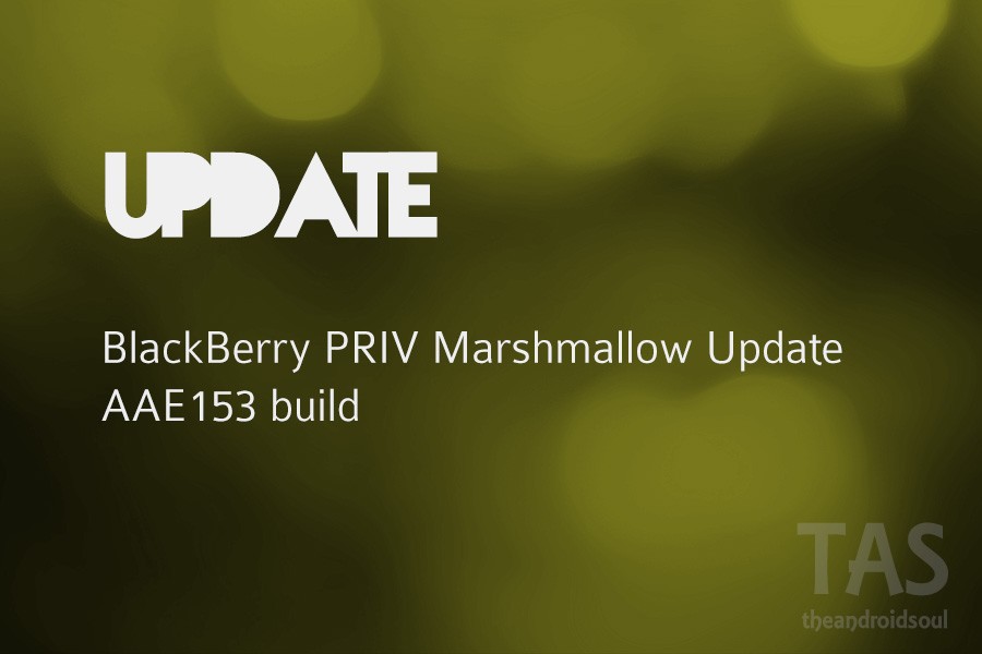 T-Mobile lanza la actualización Blackberry PRIV Marshmallow (compilación AAF153)