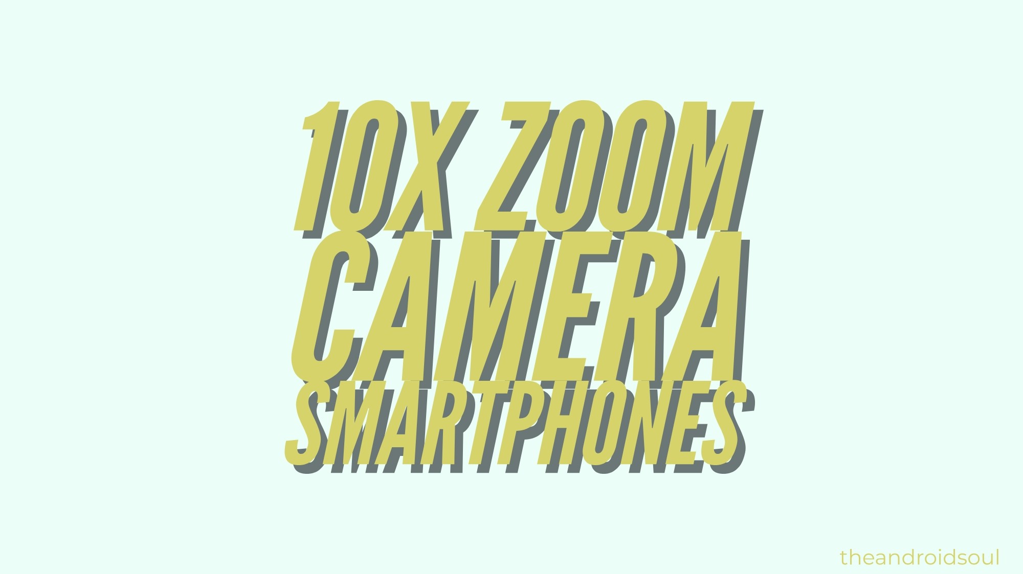 Teléfonos Android con zoom de cámara 10x