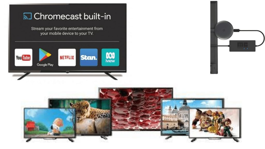 Televisores económicos con tecnología Chromecast integrada