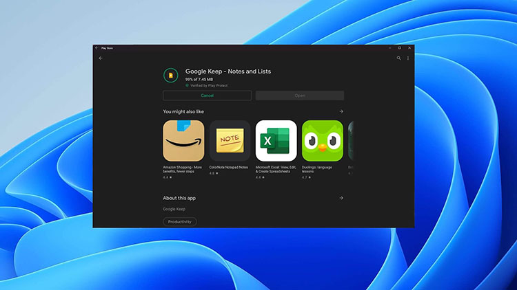 Trucos Instalar y ejecutar Google Play Store en Windows 11
