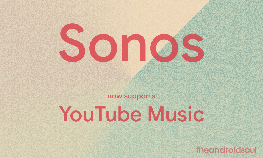 Sonos YouTube music support