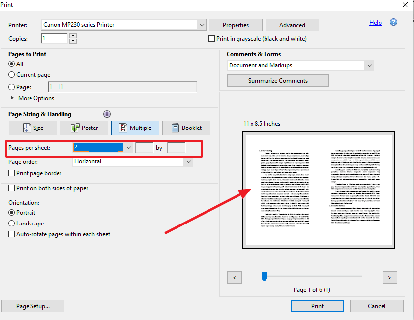 Tutorial Cómo Imprimir PDF 1 Hoja 2 Páginas Éxito Garantizado