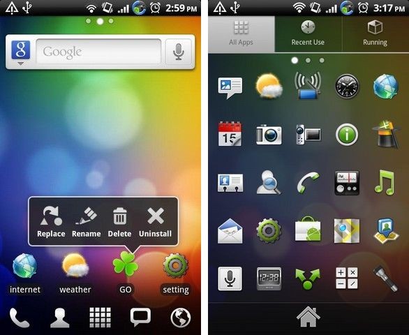 Go Launcher Android App