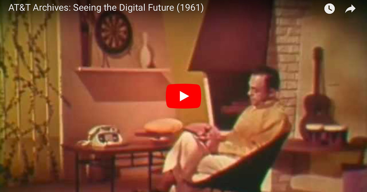 Vea cómo AT&T pensó que sería el futuro en 1961