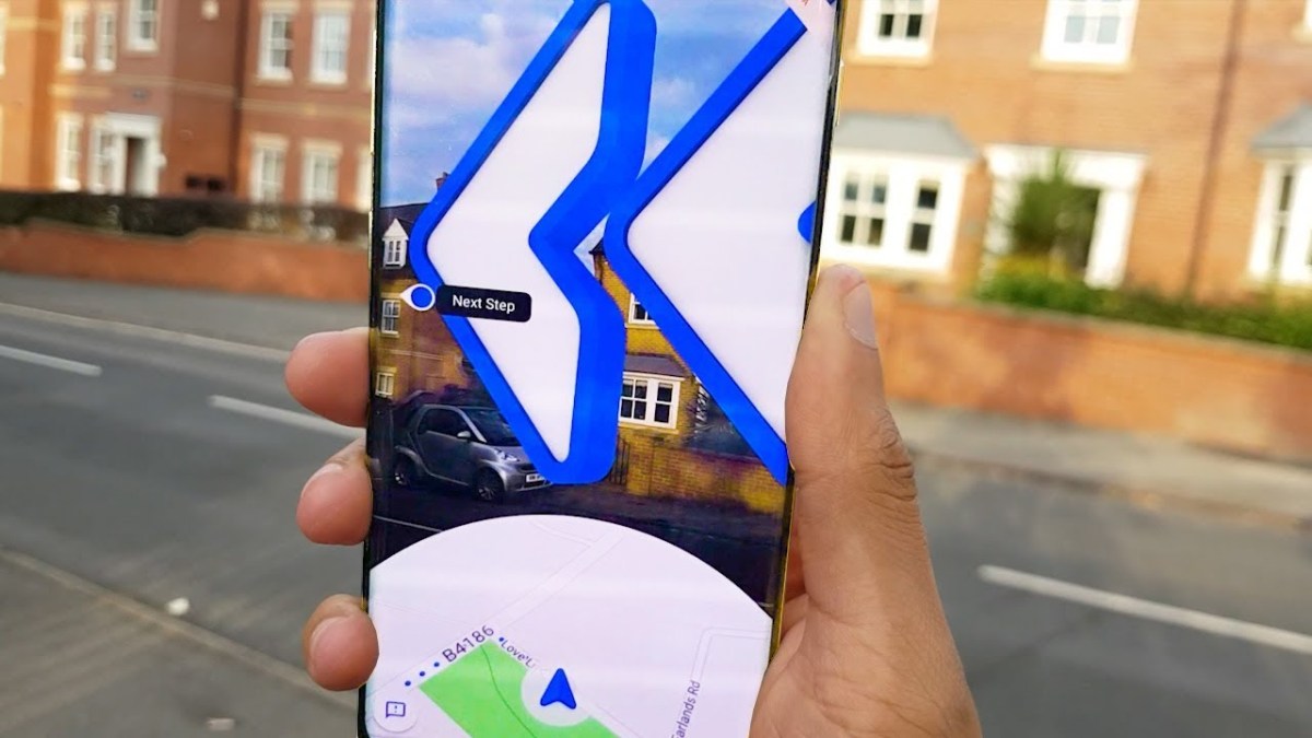 Vista en vivo: función de realidad aumentada (AR) en Google Maps