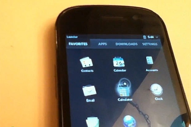 WebOS aparece de nuevo;  esta vez como una aplicación personalizada en el Nexus S.