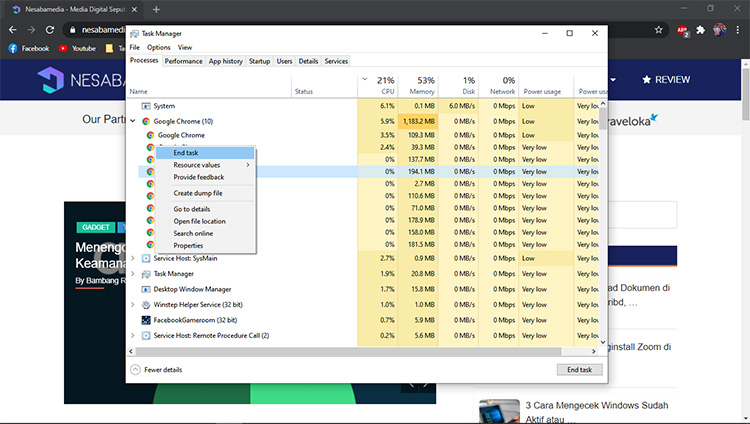 Windows 10 Quick Terminate, puede desactivar todos los procesos de aplicación con un solo clic
