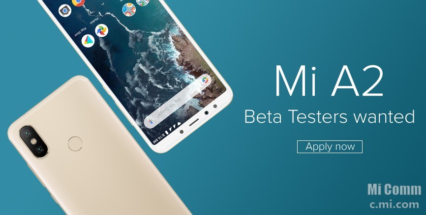 Xiaomi invita a los probadores beta para Mi A2, podría ser para la actualización de Pie