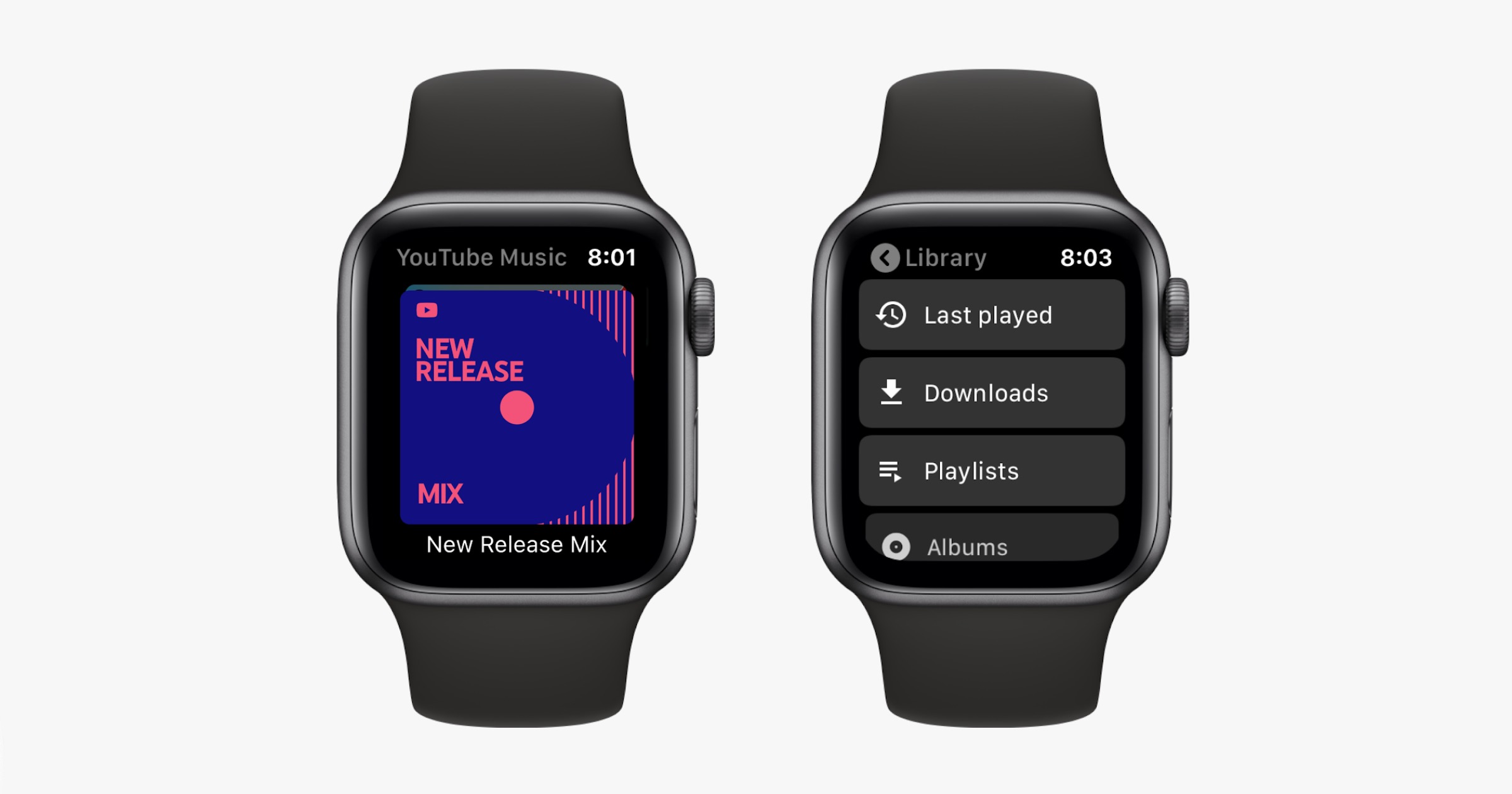 YouTube Music debuta en Apple Watch
