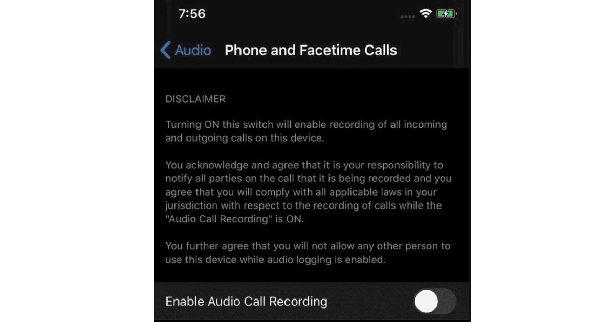 iOS 14 finalmente puede incluir grabación de llamadas incorporada