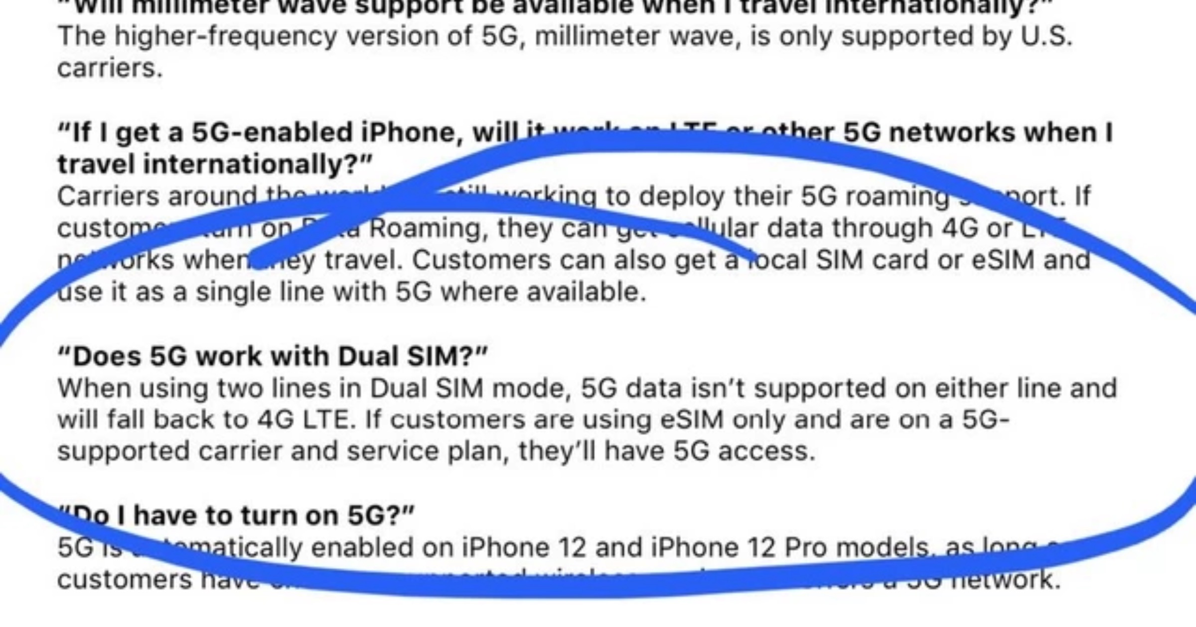 iPhone 12 Dual SIM 5G llegará más adelante este año en actualización