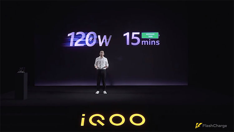 iQOO Next Year presenta un teléfono inteligente con carga rápida por encima de 100W