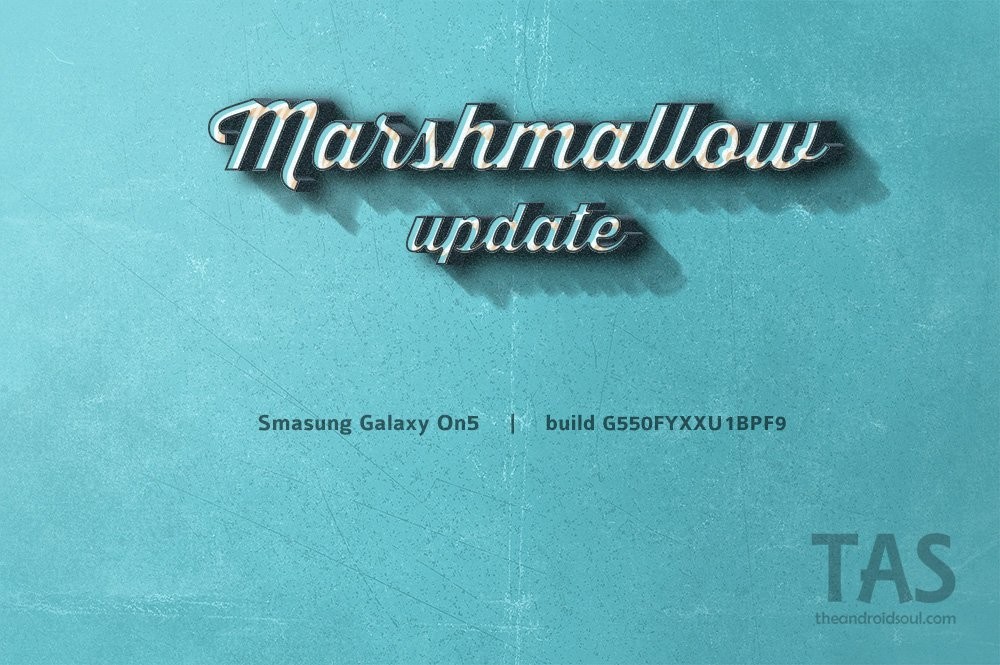 ¡Galaxy On5 también obtiene una actualización de Marshmallow!