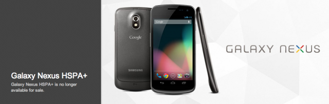 ¡Google Play Store ya no vende el Galaxy Nexus!