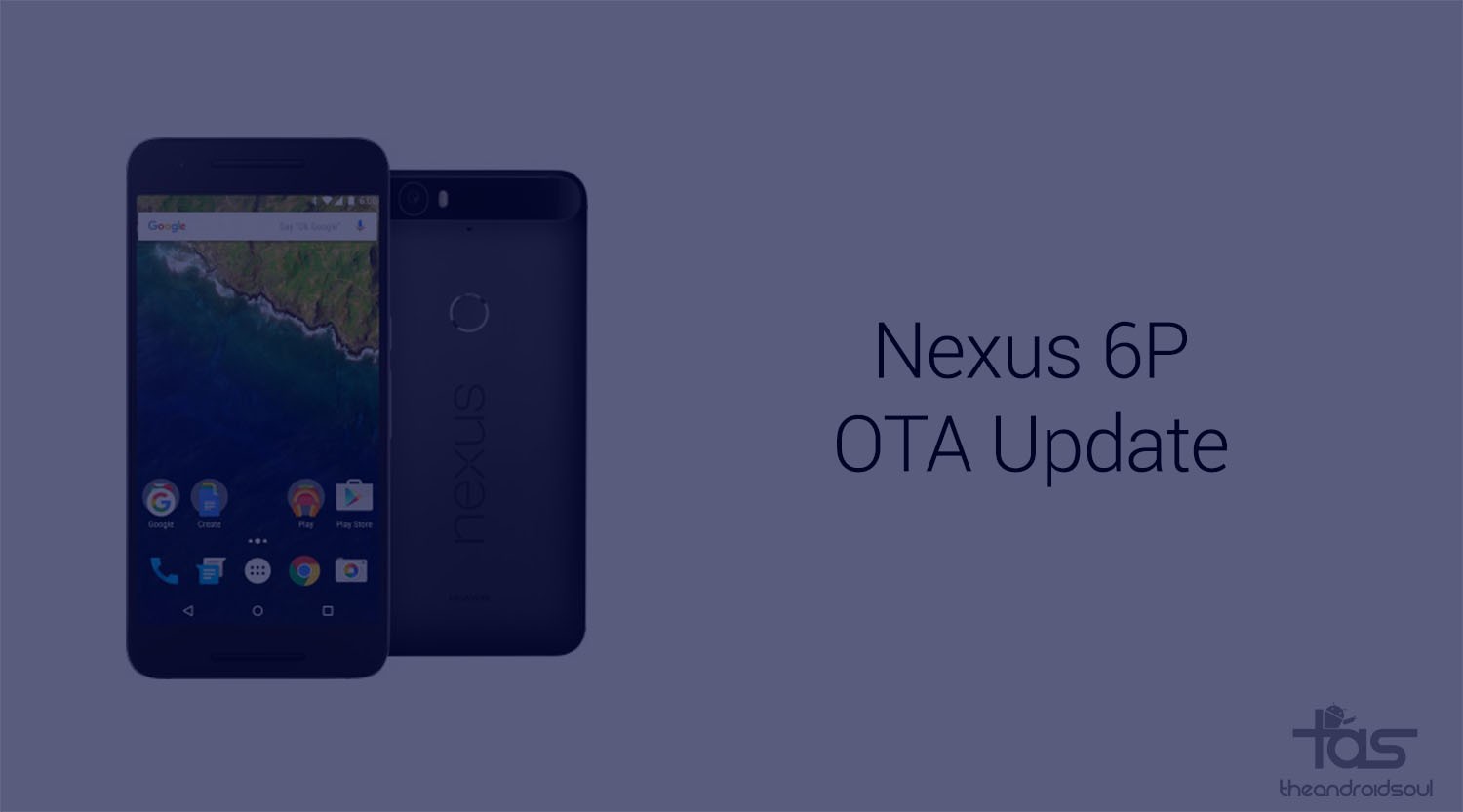 ¡La actualización OTA de MDB08K Nexus 6P ya se está implementando!