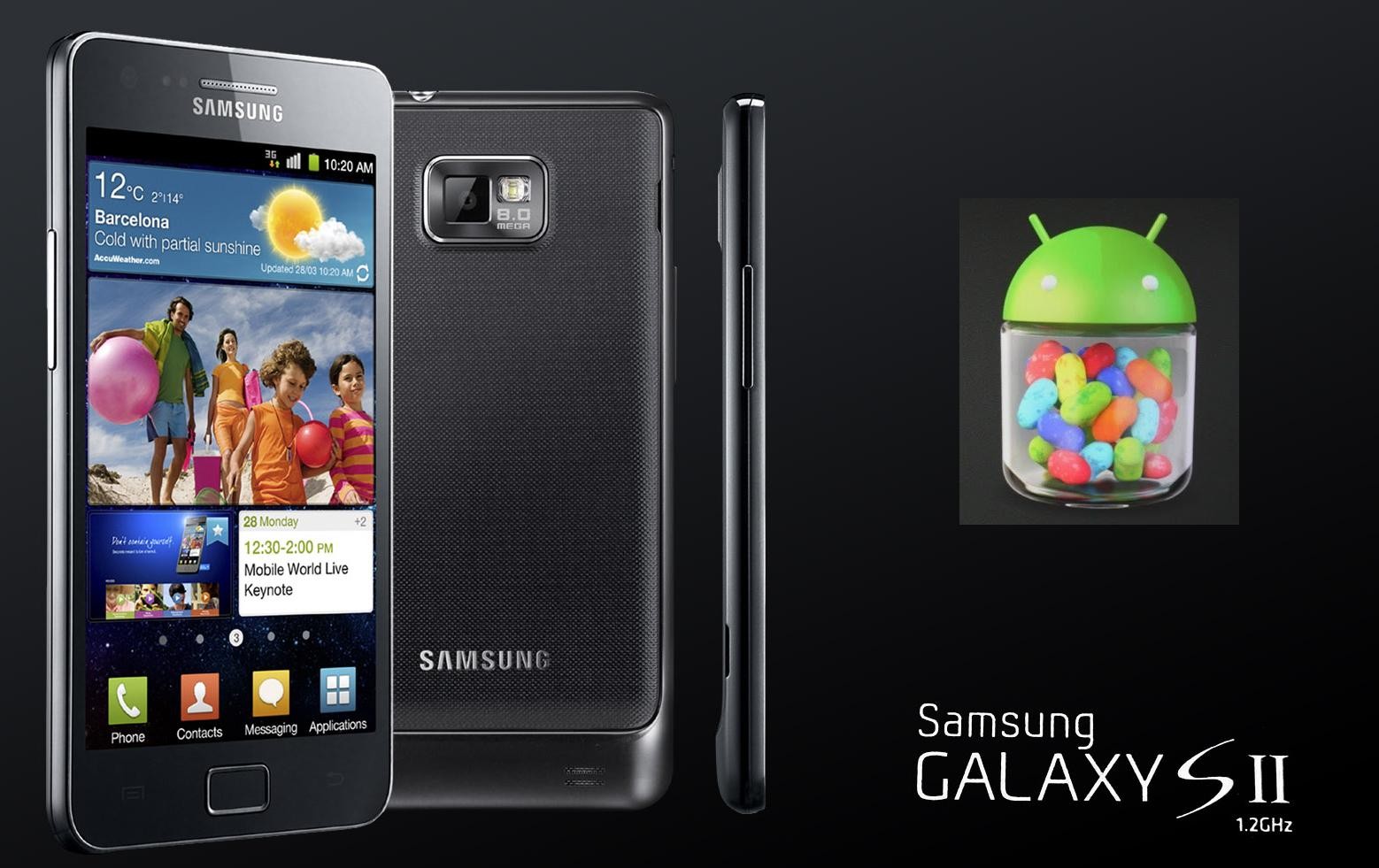 ¡La actualización de Android 4.1 para Samsung Galaxy S2 y Note llegará en marzo!