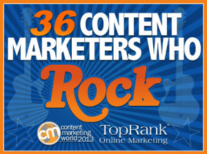 rocas de marketing de contenido