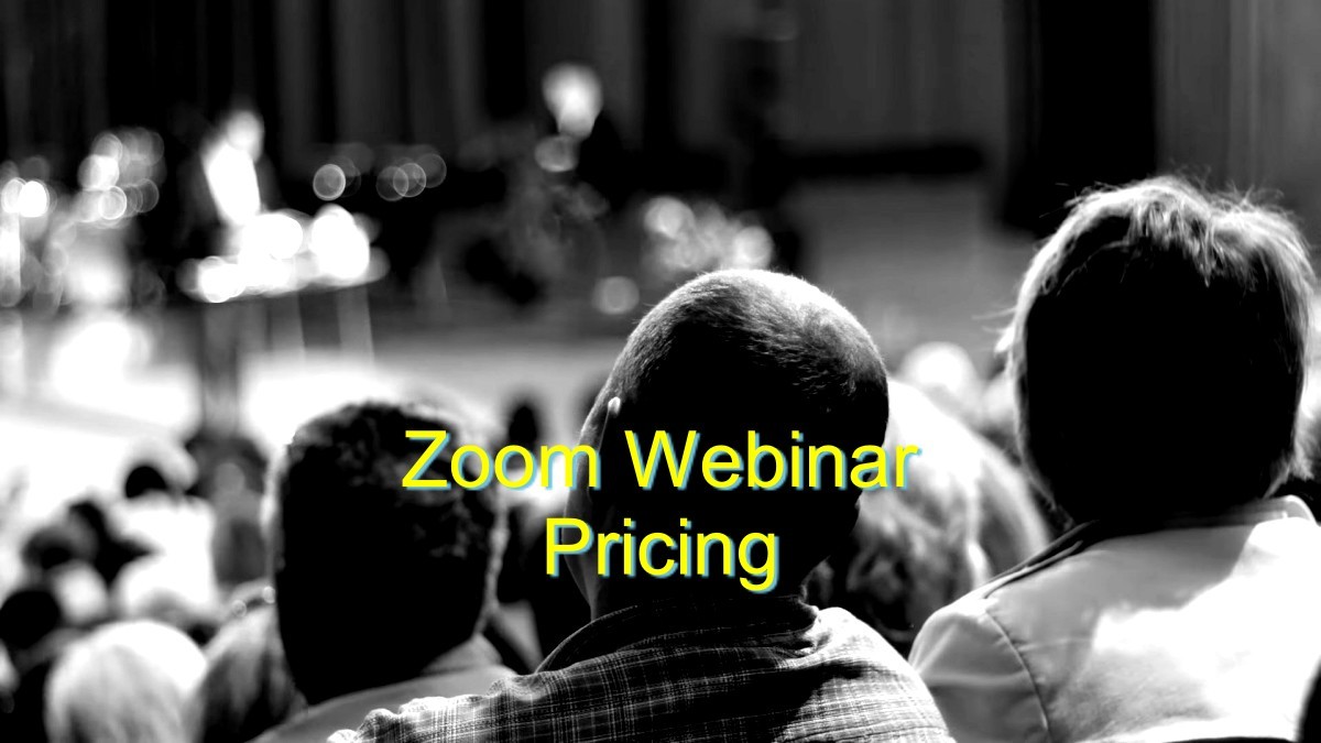 ¿El seminario web de Zoom es gratuito?  ¿Y cuál es el precio mínimo si no?