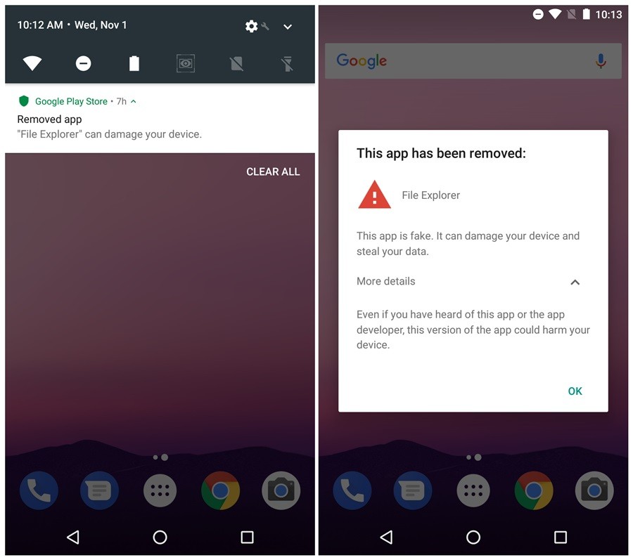 ¿Google Play Store eliminó automáticamente una aplicación en su dispositivo Android?  Aquí está el por qué