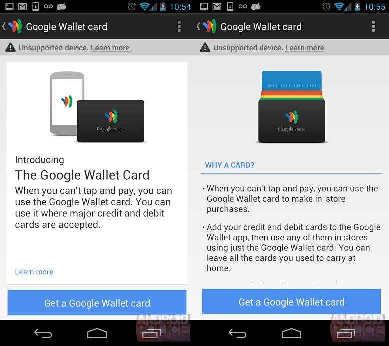 ¿Google planea una tarjeta física de Google Wallet?