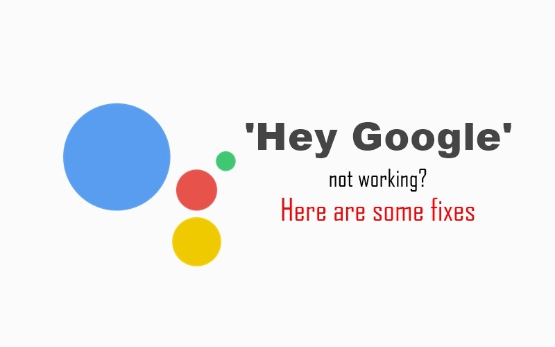 ¿"Hey Google" no te funciona?  Aquí se explica cómo solucionarlo.