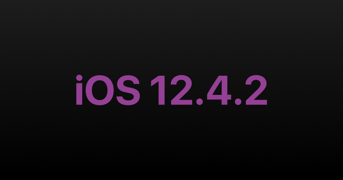 ¿Tiene un dispositivo más antiguo que no puede manejar iOS 13?  Buenas noticias, iOS 12.4.2 ya está aquí